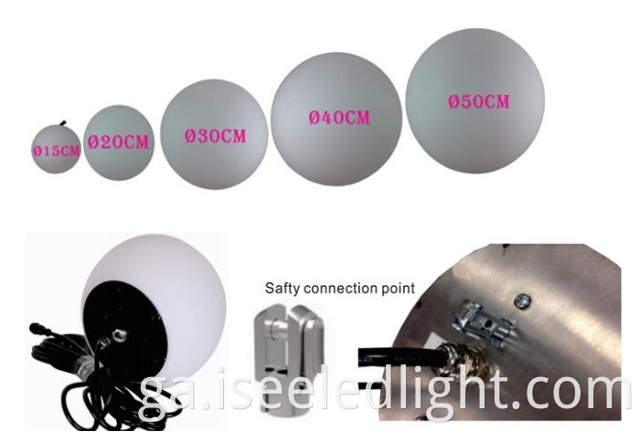 24V Milky LED Ball Light